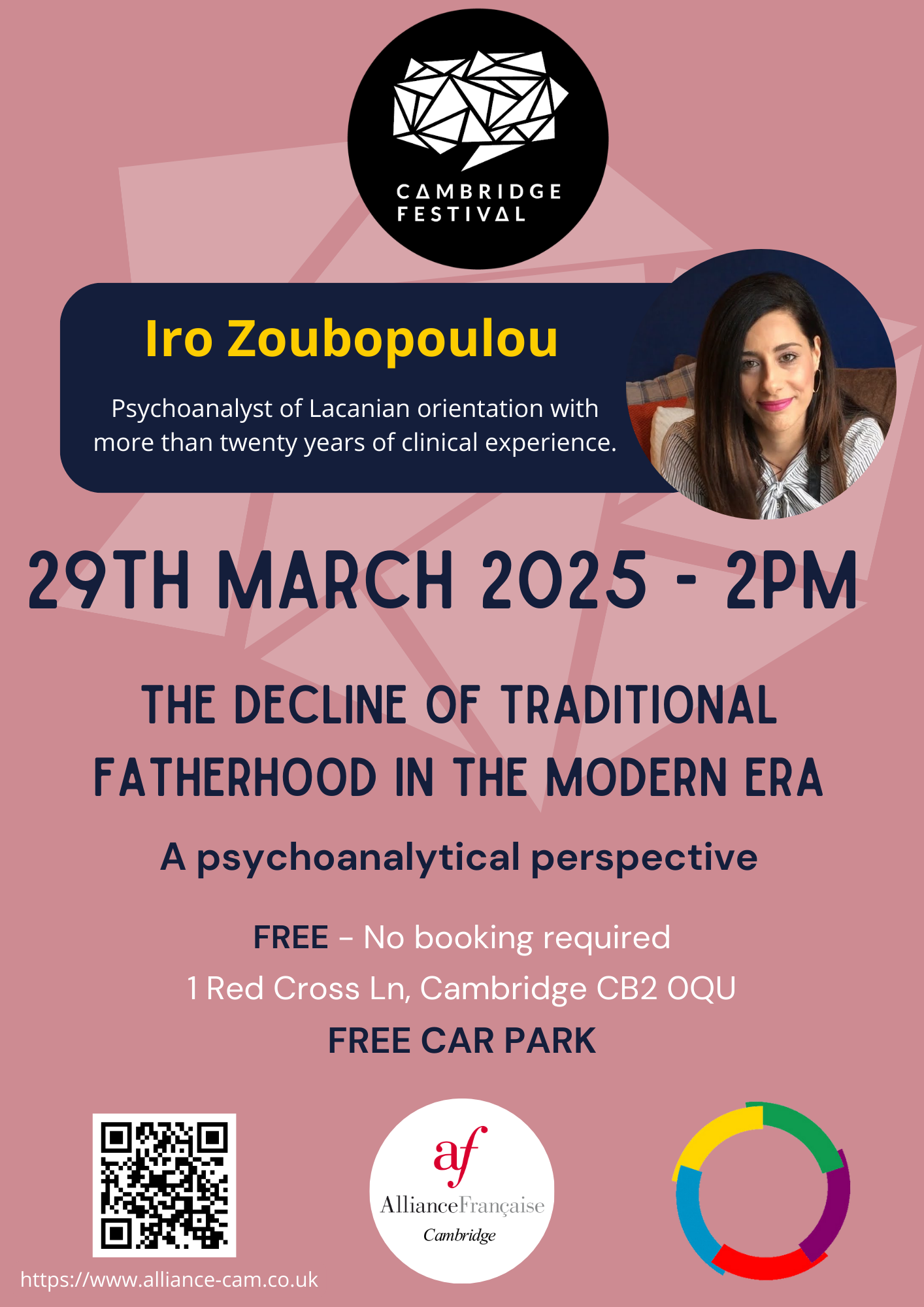 Talk by Iro Zoubopoulou - Decline of traditional fatherhood in the modern era